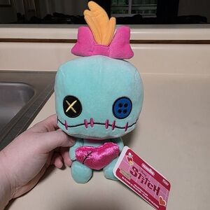 Disney Scrump Plush Toy - Teal and Pink